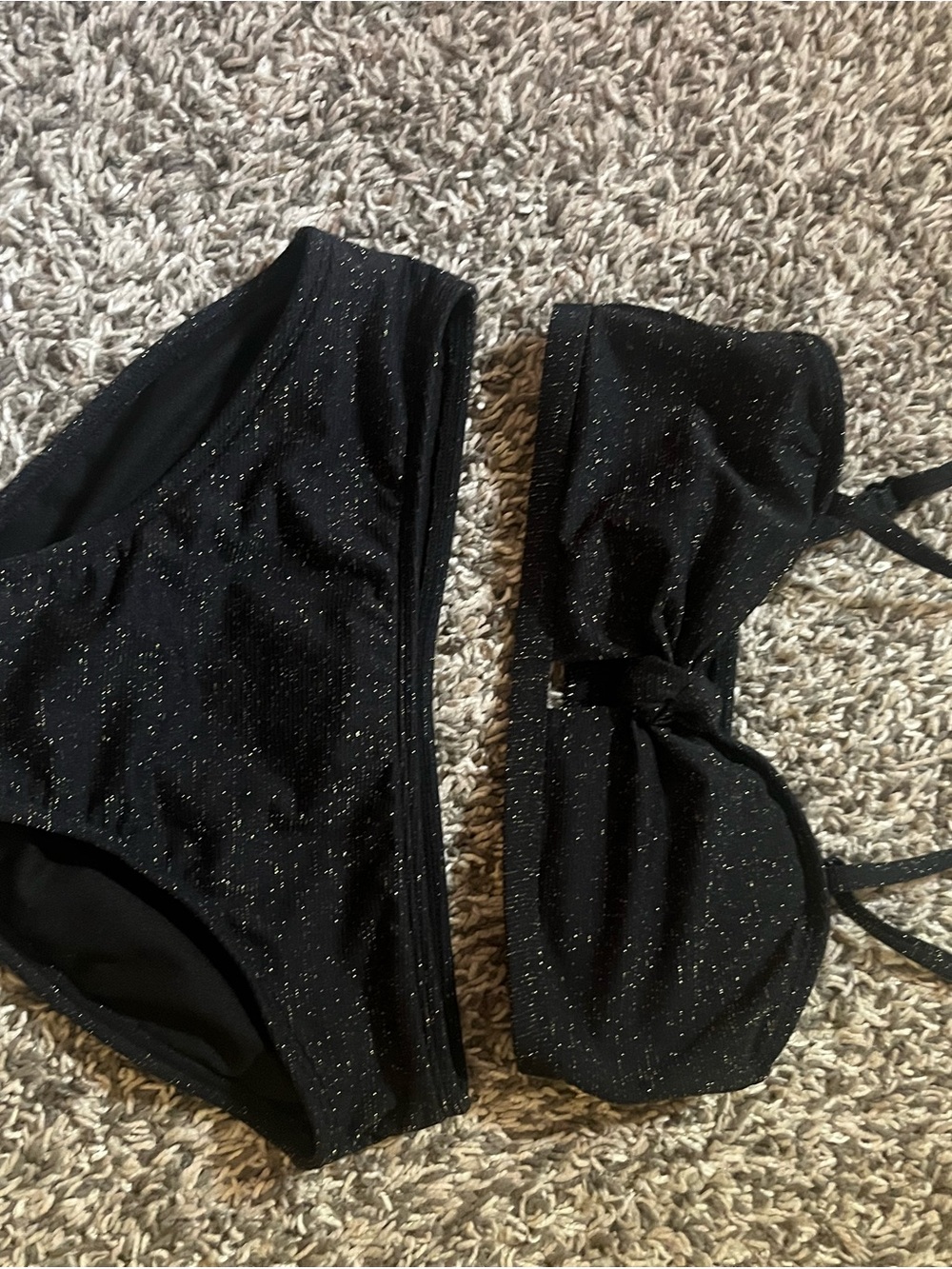 art class Black Sparkle Swim Bottoms